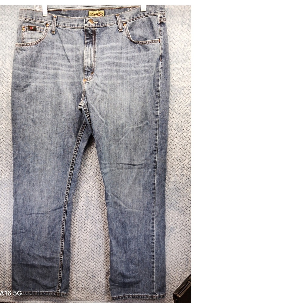 Wrangler 20X Style 02 Competition Jeans Mens‎ 40x34 Blue Relaxed Straight Denim